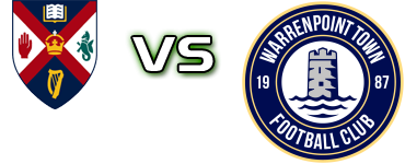 Queens University - Warrenpoint Town detalji utakmice i statistika