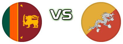 Sri Lanka - Bhutan Spiel Prognosen und Statistiken