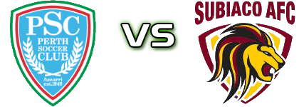 Perth SC - Subiaco AFC детайли и статистика Perth SC - Subiaco AFC детайли и статистика