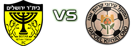 Beitar Petah Tikva - Hapoel Kiryat Ono Spiel Prognosen und Statistiken