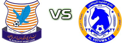 Al Karamah - Al-Fotuwa head to head game preview and prediction