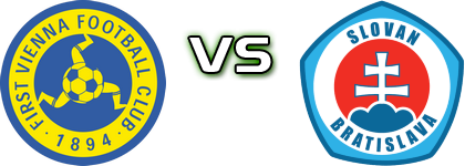 First Vienna - Slovan Bratislava детайли и статистика
