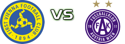 First Vienna - Austria Wien Spiel Prognosen und Statistiken