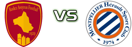 Rodez - Montpellier Estatísticas e detalhes do jogo