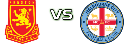 Preston Lions FC - Melbourne City Y. Statistiche e dettagli partita