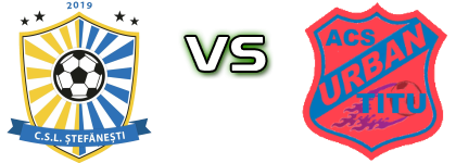 Stefanestii  - Urban Titu head to head game preview and prediction