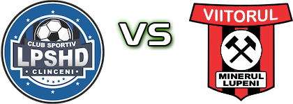 LPS HD Clinceni - Viitorul Minerul Lupeni Statistiche e dettagli partita