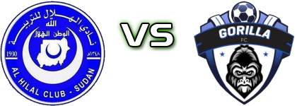 Al-Hilal - Gorilla FC Estatísticas e detalhes do jogo