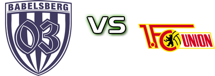 Babelsberg - Union Berlin Statistiche e dettagli partita
