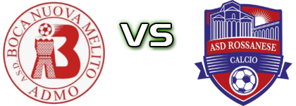 Boca Nuova Melito Admo - Rossanese детайли и статистика