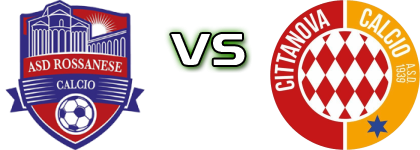 Rossanese - Cittanova детайли и статистика