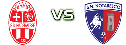 Maceratese - Notaresco Statistiche e dettagli partita