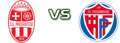 Maceratese - Fossombrone Statistiche e dettagli partita