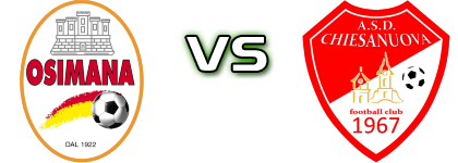 Osimana - Chiesanuova Statistiche e dettagli partita