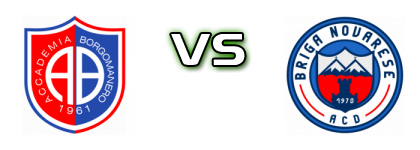 Borgomanero - Briga Statistiche e dettagli partita
