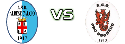 Albese - Pro Dronero Statistiche e dettagli partita
