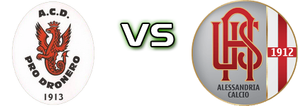 Pro Dronero - Alessandria  детайли и статистика Pro Dronero - Alessandria  детайли и статистика