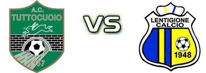 Tuttocuoio - Lentigione head to head game preview and prediction