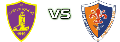 Castiglionese - Sansovino Estatísticas e detalhes do jogo