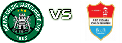 Castelnuovo - Euganea Rovolon Cervarese head to head game preview and prediction