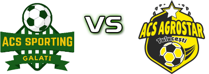 Sporting Galați - Agrostar Spiel Prognosen und Statistiken