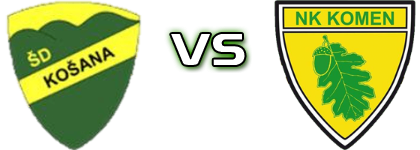 Košana - NK Komen детайли и статистика