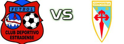 CD Estradense - SD Compostela Estatísticas e detalhes do jogo