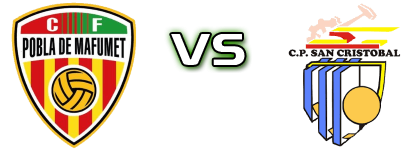 Pobla de Mafumet - San Cristóbal head to head game preview and prediction
