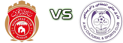 Al-Muharraq - A'Ali FC Statistiche e dettagli partita
