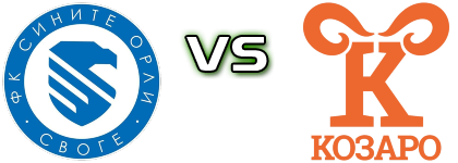 Sinite orli  - FC Kozaro Botevgrad head to head game preview and prediction