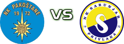 Pakoštane - Sabunjar Statistiche e dettagli partita