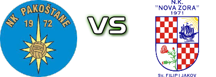 Pakoštane - Nova Zora Detalji meca I statistika.