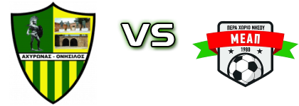 Achyronas Onisilos - MEAP Nisou head to head game preview and prediction