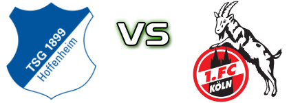 Hoffenheim - Köln детайли и статистика