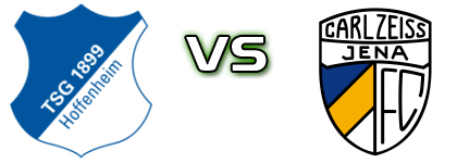 Hoffenheim - FC Carl Zeiss Jena Estatísticas e detalhes do jogo