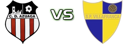 CD Azuaga - SP Villafranca Estatísticas e detalhes do jogo