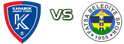 Karabük İdman Yurdu - Fatsa Belediyespor детайли и статистика