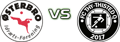 Østerbro - Thy - Thistedq Spiel Prognosen und Statistiken Østerbro - Thy - Thistedq Spiel Prognosen und Statistiken