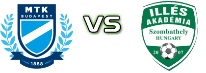 MTK Hungaria U19 - Illés Akadémia Haladás U19 Statistiche e dettagli partita