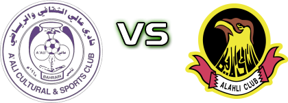 A'Ali FC - Al Ahli Statistiche e dettagli partita A'Ali FC - Al Ahli Statistiche e dettagli partita