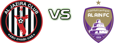 Al Jazira - Al Ain Detalji meca I statistika.