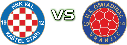 Val - Omladinac Vranjic детайли и статистика