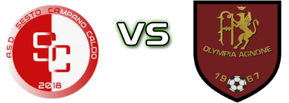 Sesto Campano Calcio - Agnonese Spiel Prognosen und Statistiken Sesto Campano Calcio - Agnonese Spiel Prognosen und Statistiken