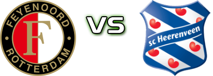 Feyenoord -  SC Heerenveen head to head game preview and prediction