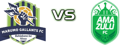 Marumo Gallants - Amazulu Reserves Estatísticas e detalhes do jogo