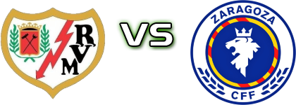 Rayo Vallecano - Zaragoza Spiel Prognosen und Statistiken