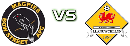 Bow Street - Llanuwchllyn detalji utakmice i statistika