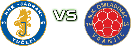 Jadran Tučepi - Omladinac Vranjic детайли и статистика
