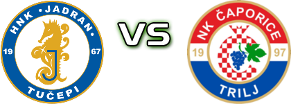 Jadran Tučepi - Čaporice Trilj детайли и статистика