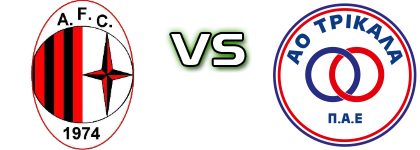 Asteras Stavros FC - Trikala detalji utakmice i statistika